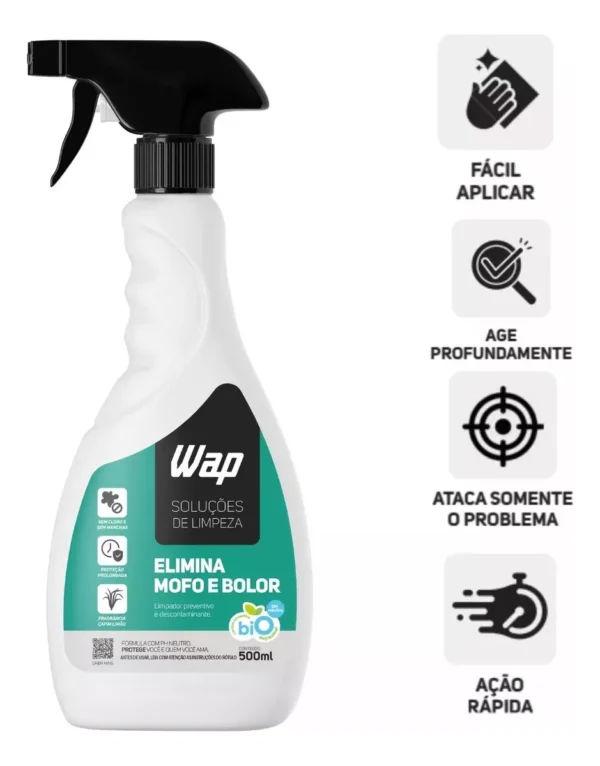 Limpa Mofo E Bolor Ph Neutro Wap 500ml
