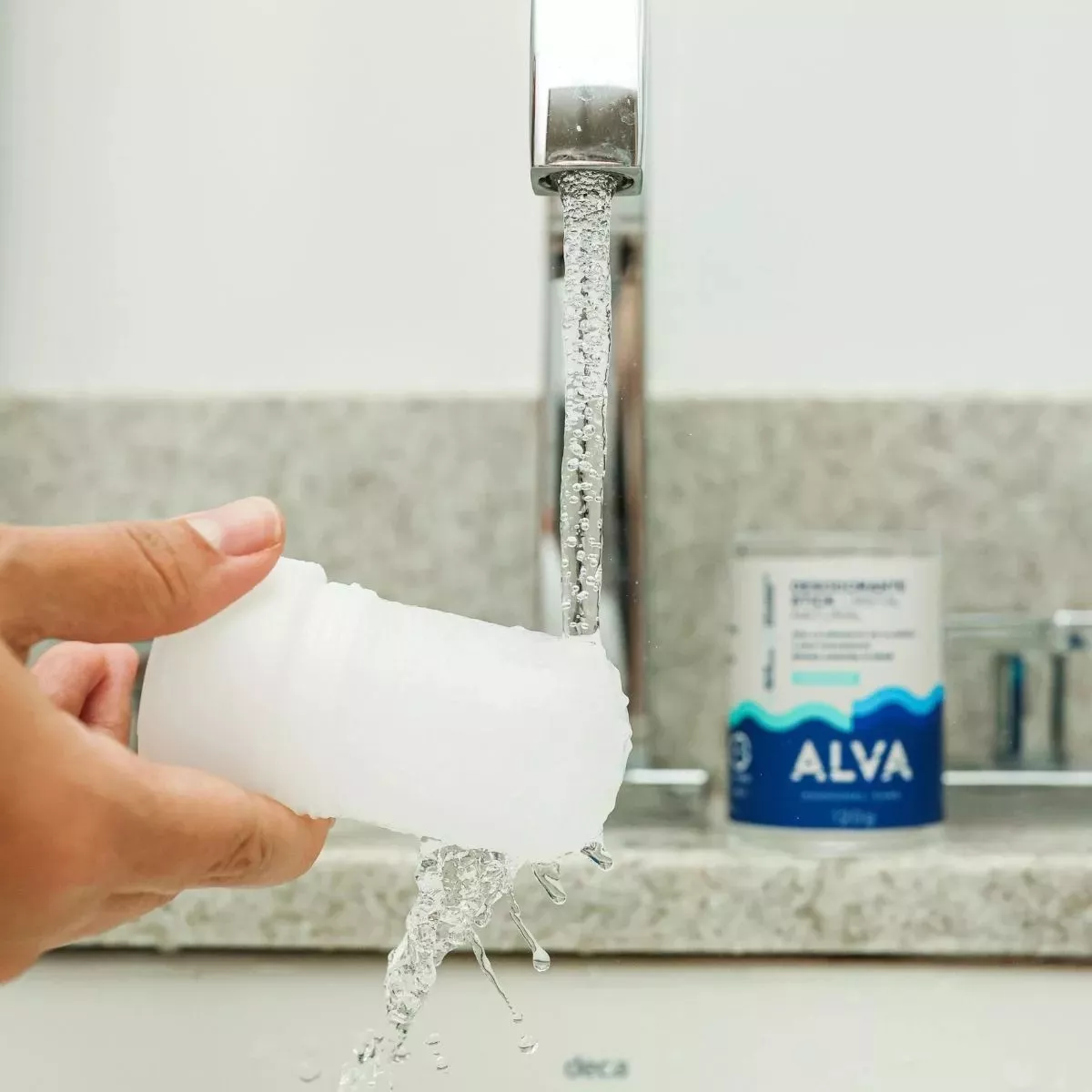 Desodorante Alva Stick Cristal Natural sem alumínio sem perfume 120g - Image 4