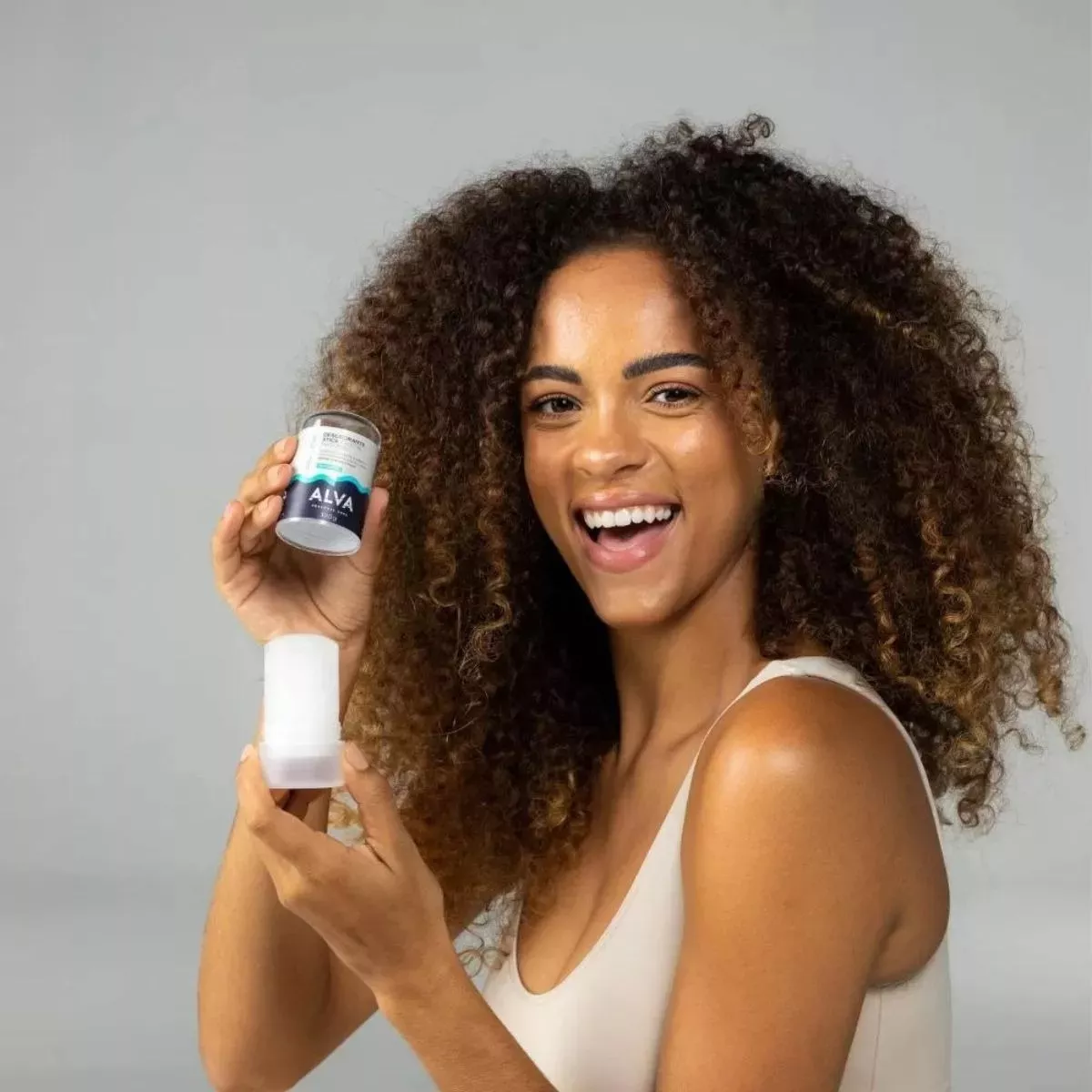 Desodorante Alva Stick Cristal Natural sem alumínio sem perfume 120g - Image 7